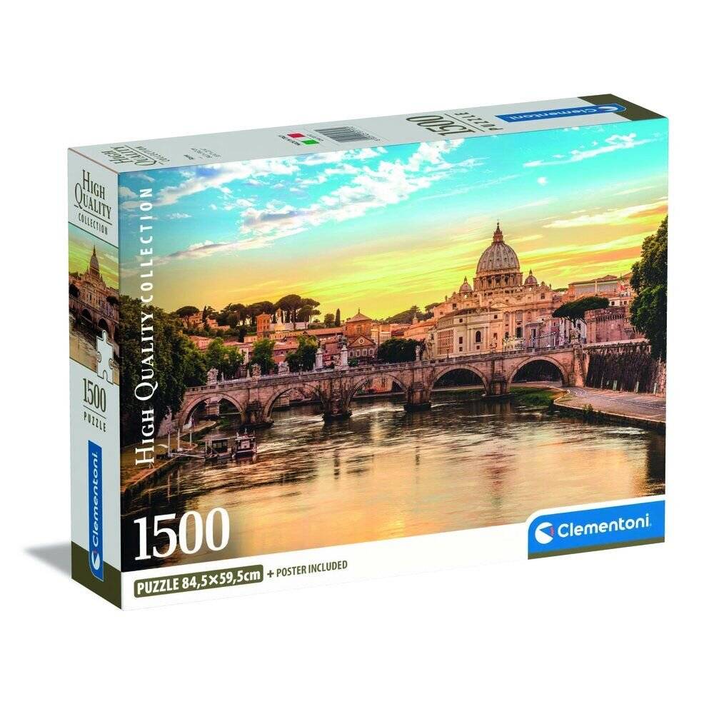 CLEMENTONI Puzzle Rom 1500 Teile