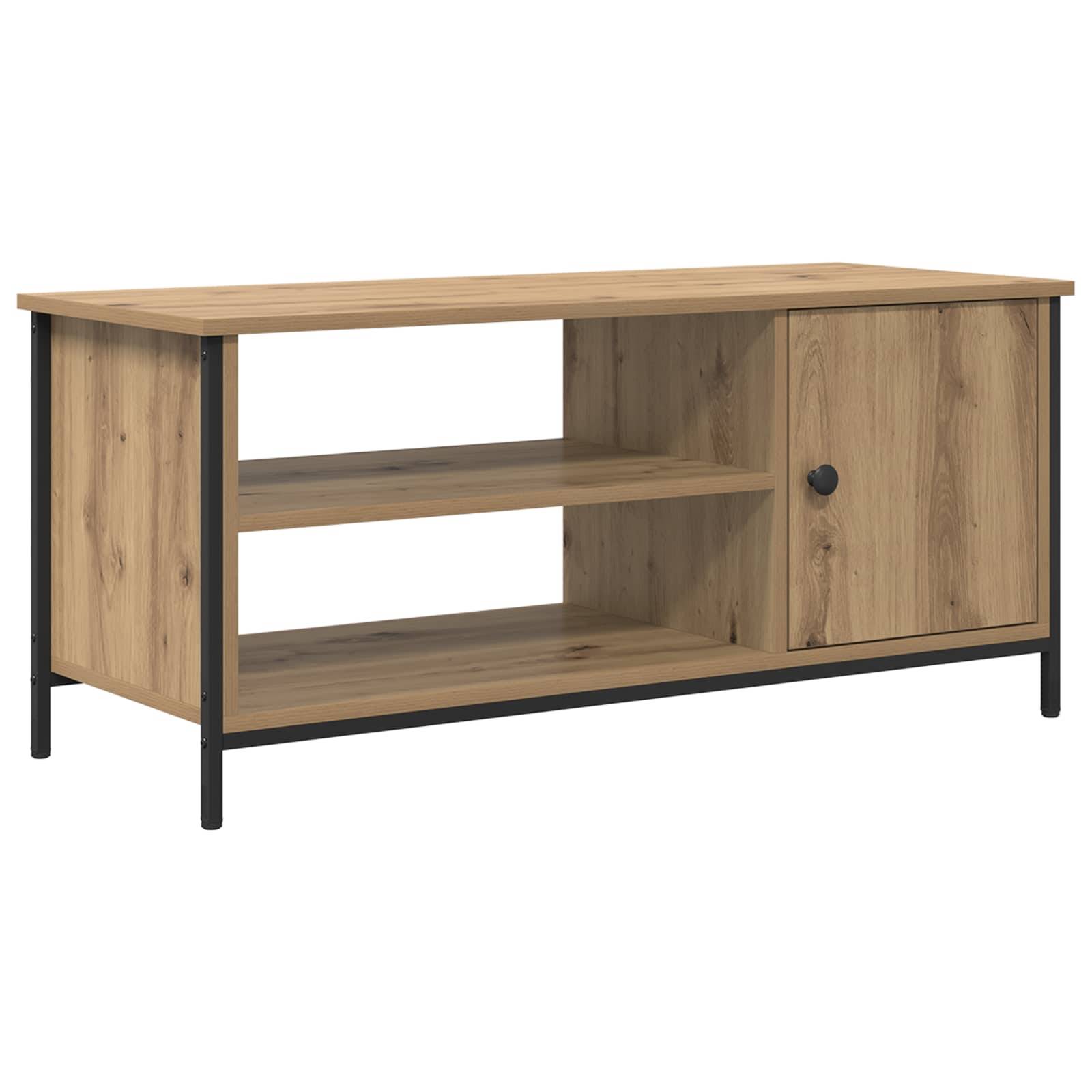 vidaXL TV-Schränk Artisan-Eiche 100 x 40 x 45 cm Holzwerkstoff