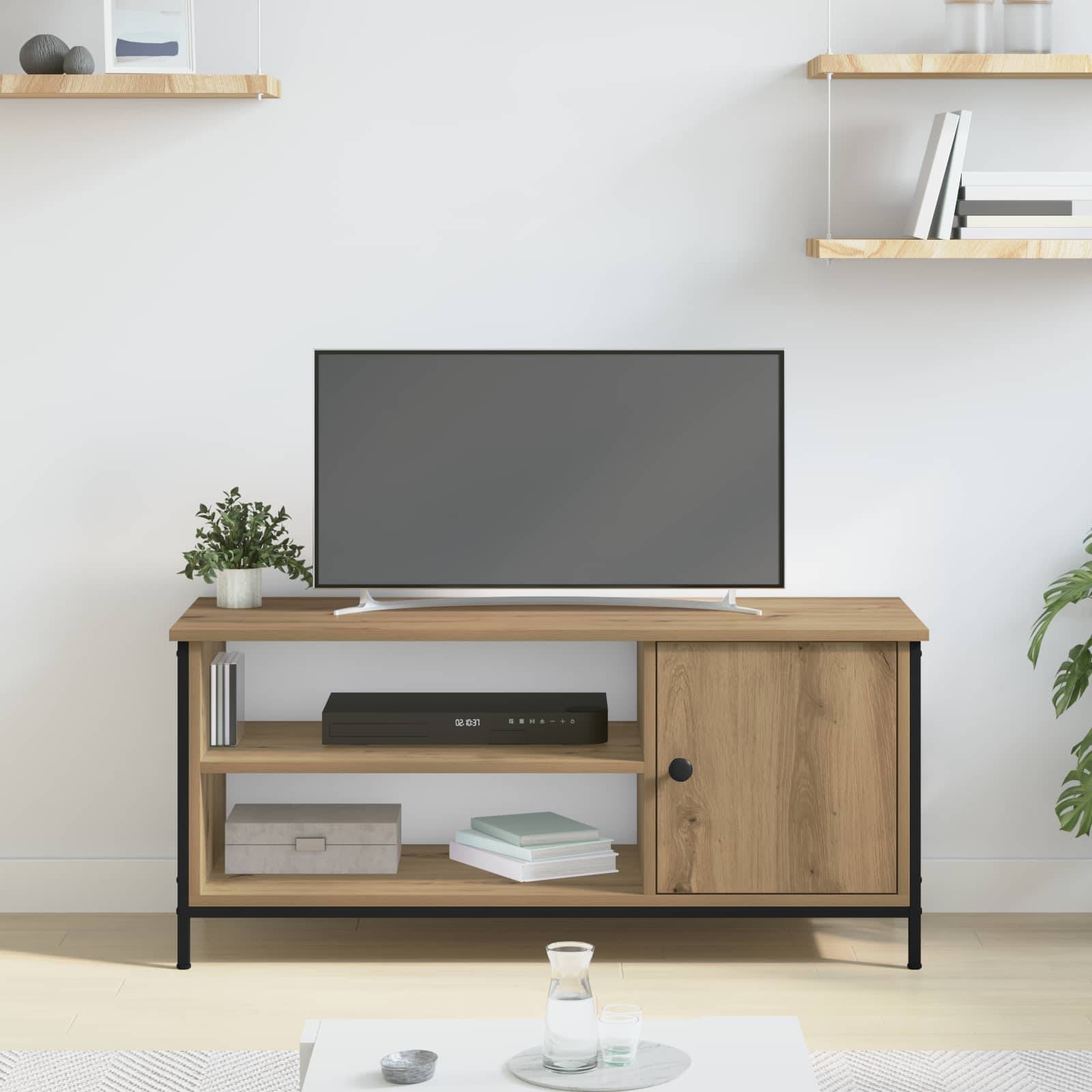 vidaXL TV-Schränk Artisan-Eiche 100 x 40 x 45 cm Holzwerkstoff