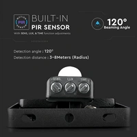 V-TAC LED-Fluter, VT-4929-FC, EEK: E, 30 W, 3600 lm, 4000 K, IP65, neutralweiß V-TAC LED-Fluter, VT-4929-FC, EEK: E, 30 W, 3600 lm, 4000 K, IP65, neutralweiß