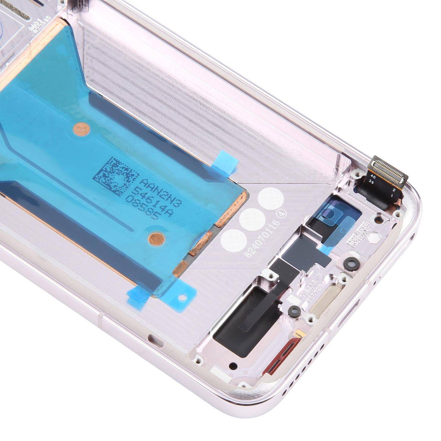 Für Xiaomi 14 AMOLED LCD Display Touchscreen mit Rahmen Ersatzteil Violett