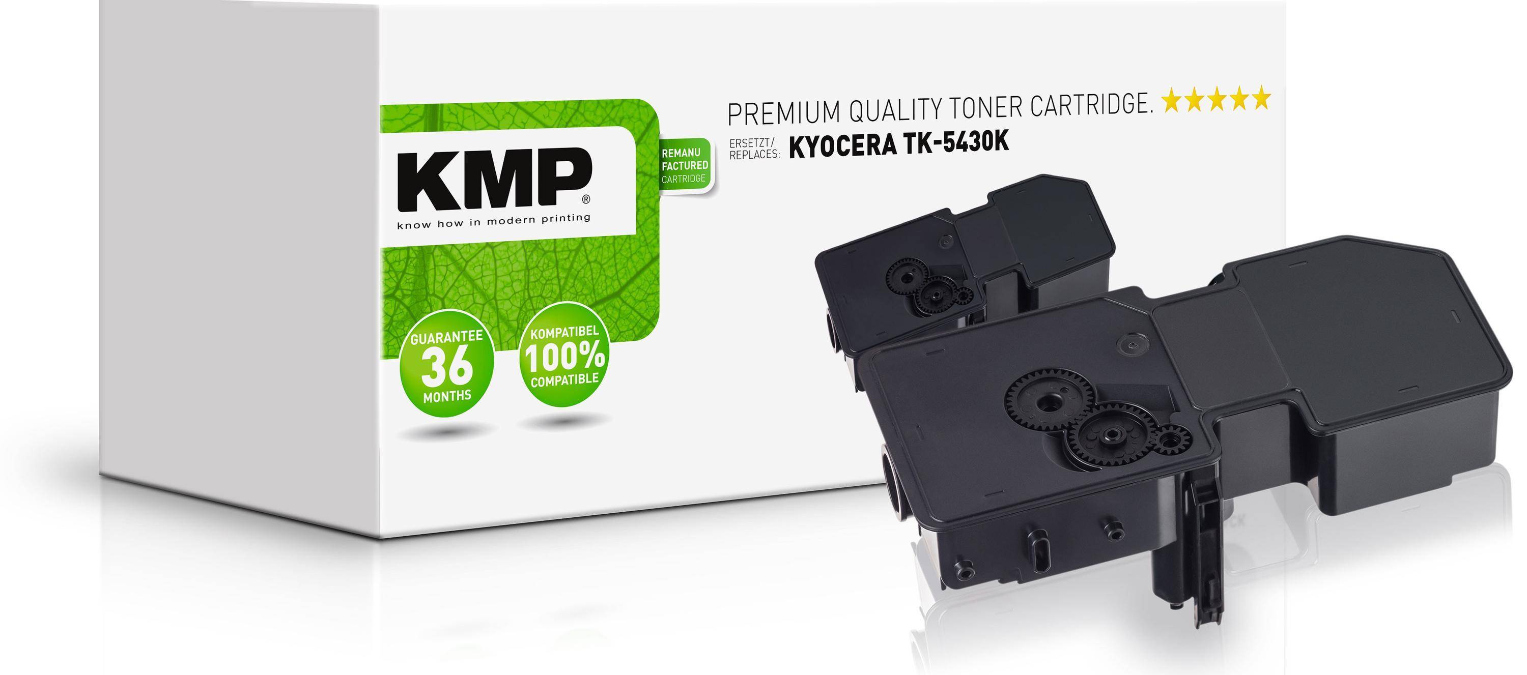 KMP Toner Kyocera TK-5430K PA2100/MA2100 Serie 1250 S. black remanufactured Multimedia-Technik