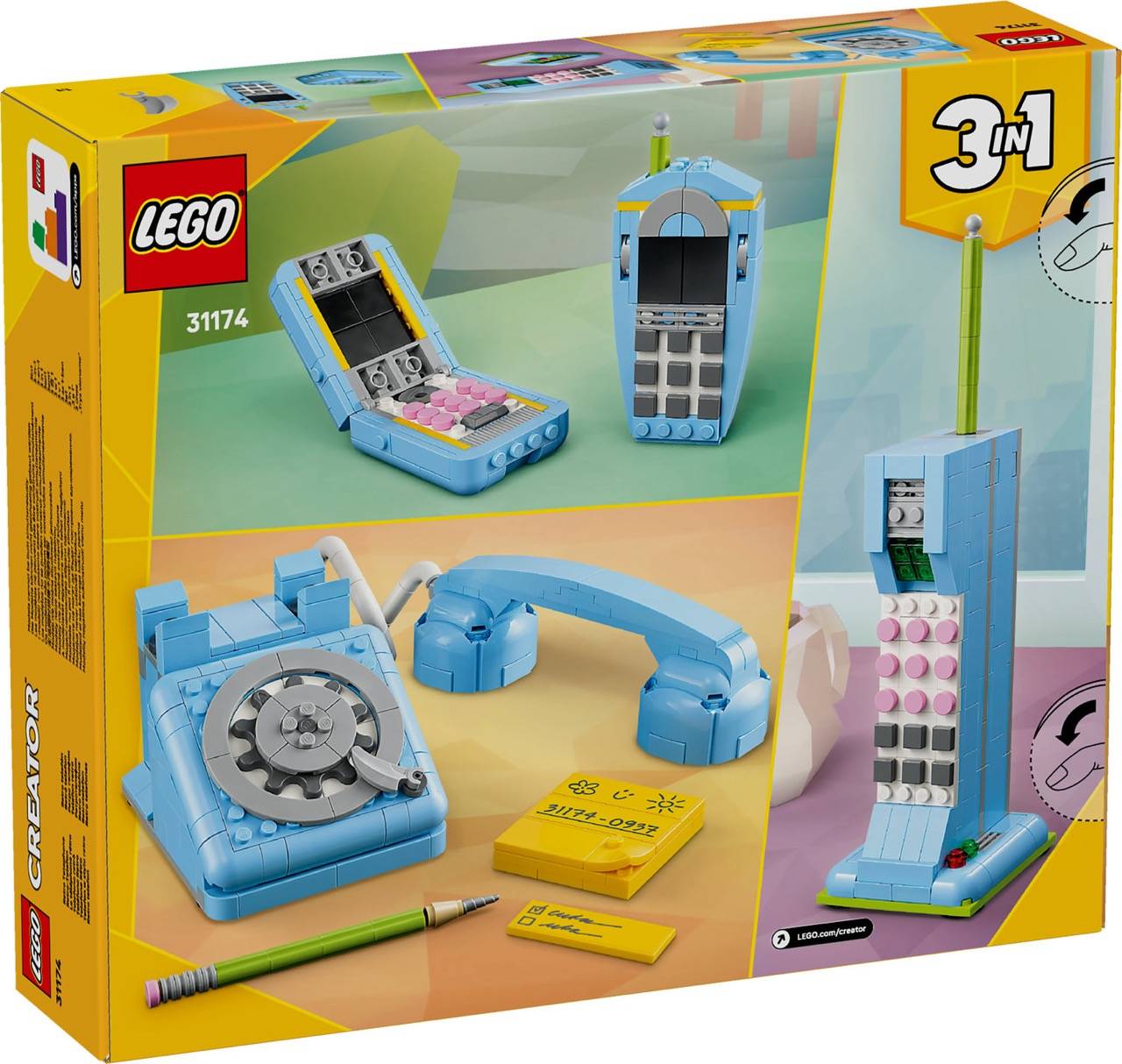 LEGO® 31174 Creator - Retro-Telefon