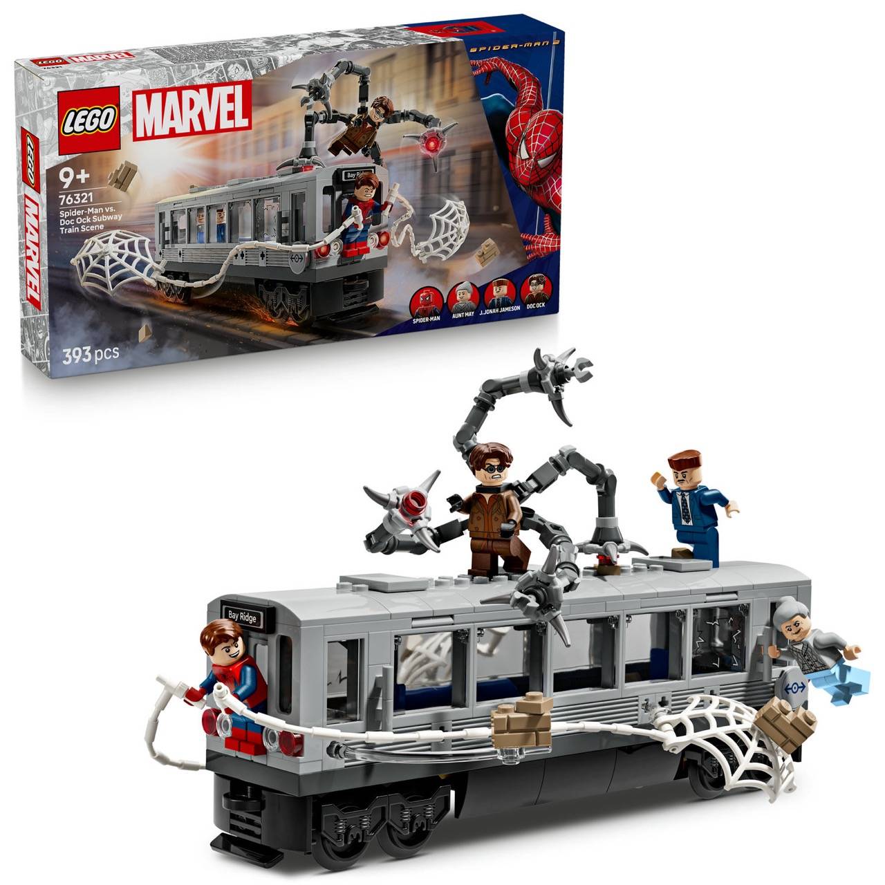 LEGO® 76321 Marvel Super Heroes - Spider-Man vs. Doc Ock: Showdown in der U-Bahn