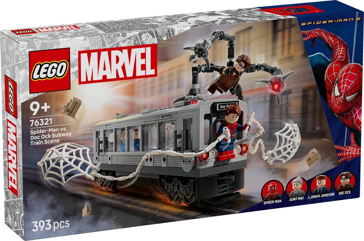 LEGO® 76321 Marvel Super Heroes - Spider-Man vs. Doc Ock: Showdown in der U-Bahn