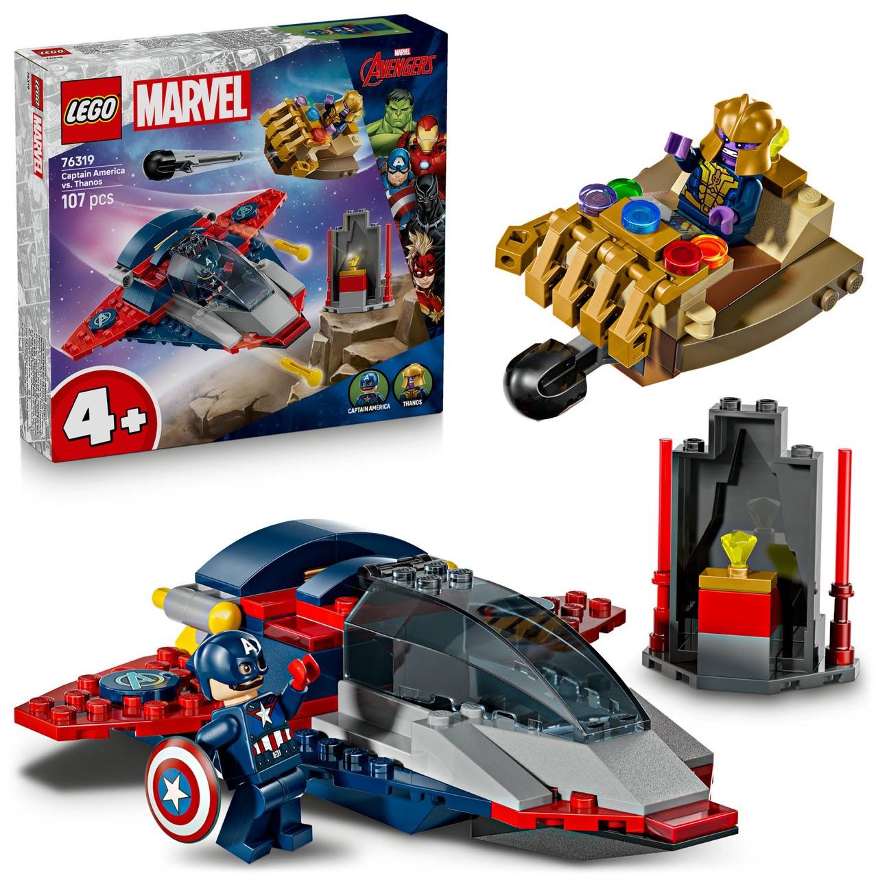 LEGO® 76319 Marvel Super Heroes - Captain America vs. Thanos