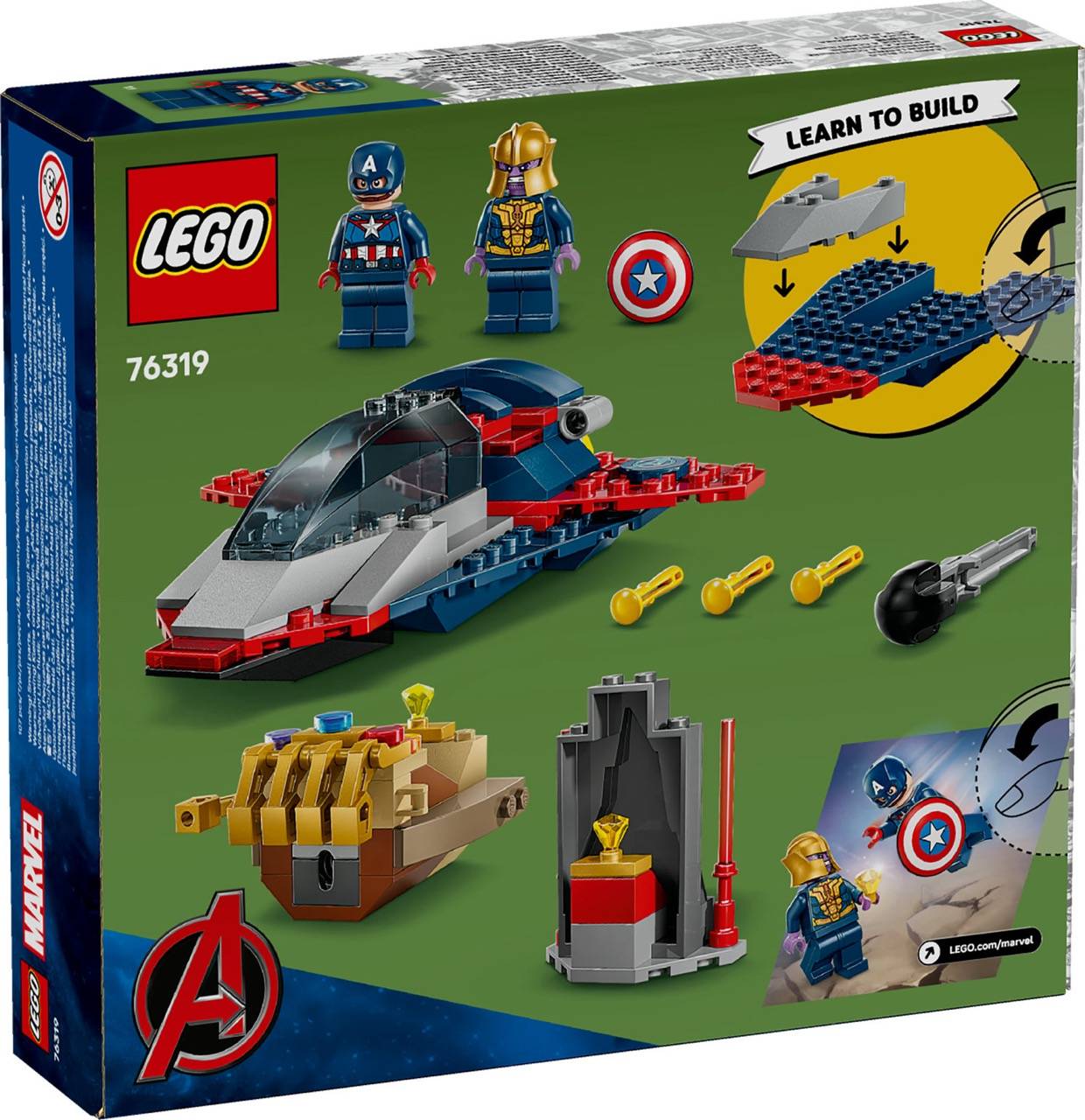 LEGO® 76319 Marvel Super Heroes - Captain America vs. Thanos