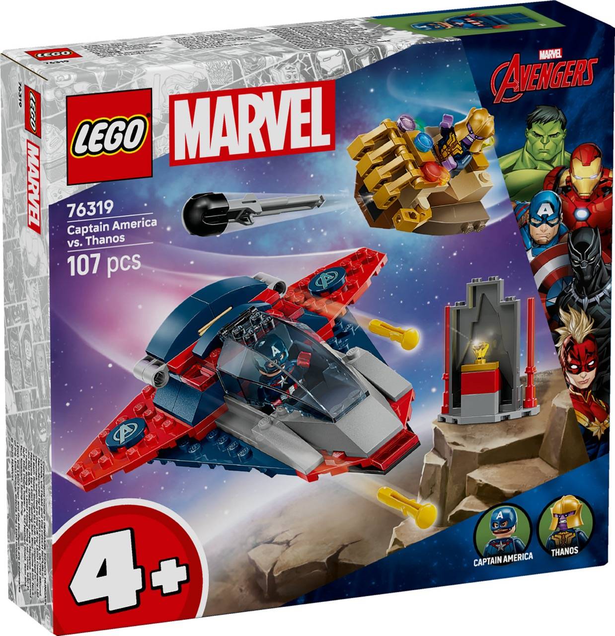 LEGO® 76319 Marvel Super Heroes - Captain America vs. Thanos