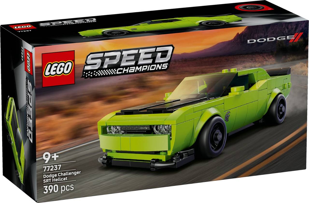 LEGO® 77237 Speed Champions - Dodge Challenger SRT Hellcat Sportwagen