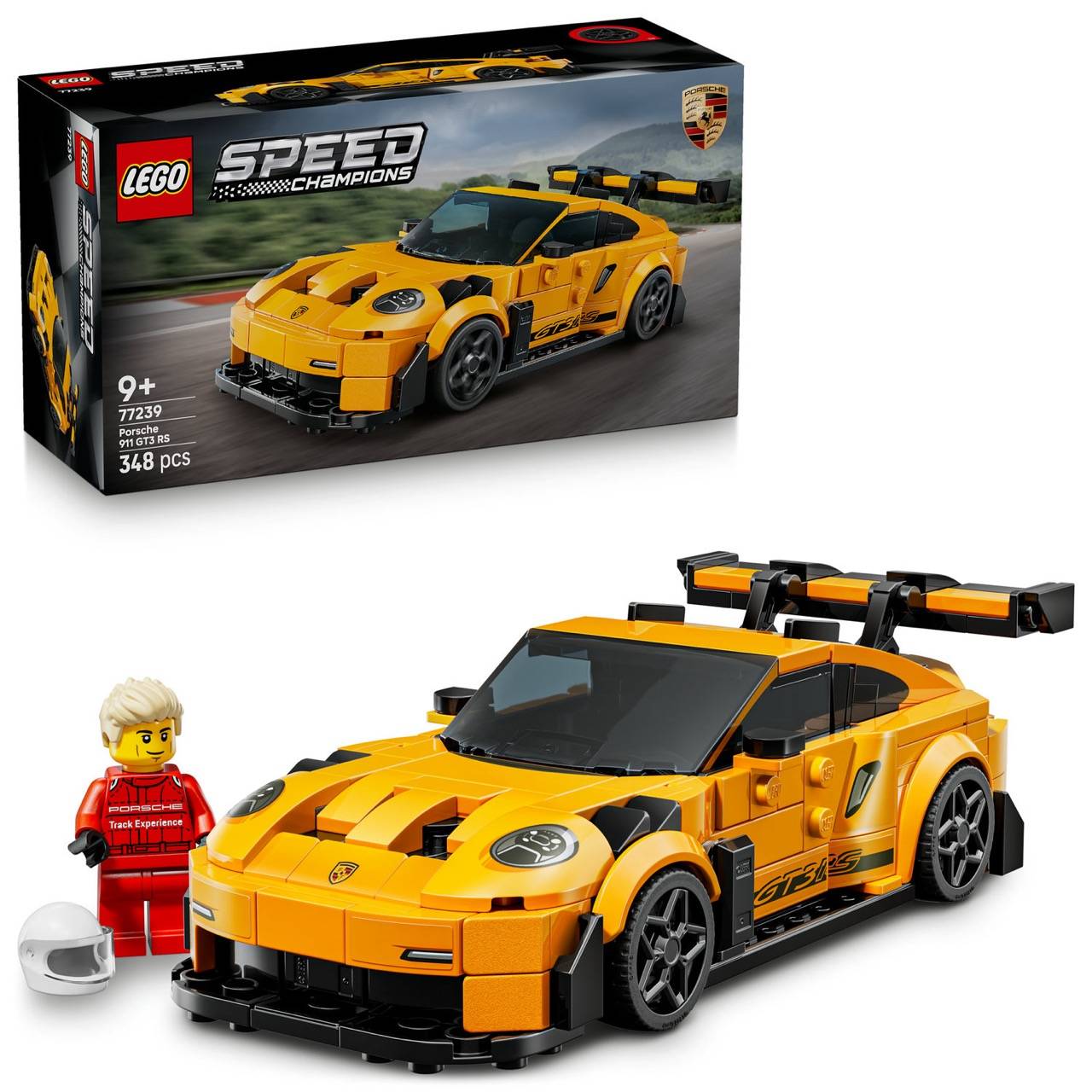 LEGO® 77239 Speed Champions - Porsche 911 GT3 RS Supersportwagen