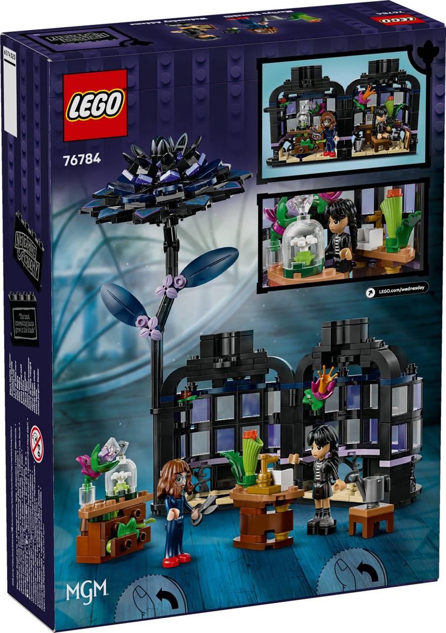 LEGO® 76784 Wednesday - Schwarze Dahlie