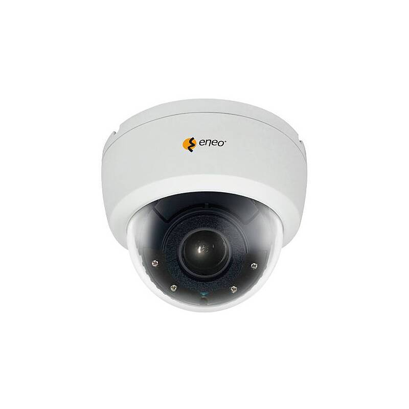 Eneo IPD-42F0028PAA IP-Kamera 1080p T/N IR PoE, 1080pDome Kamera | Nachtsicht:per Infrarot (Reichweite bis zu 30 m) | Z