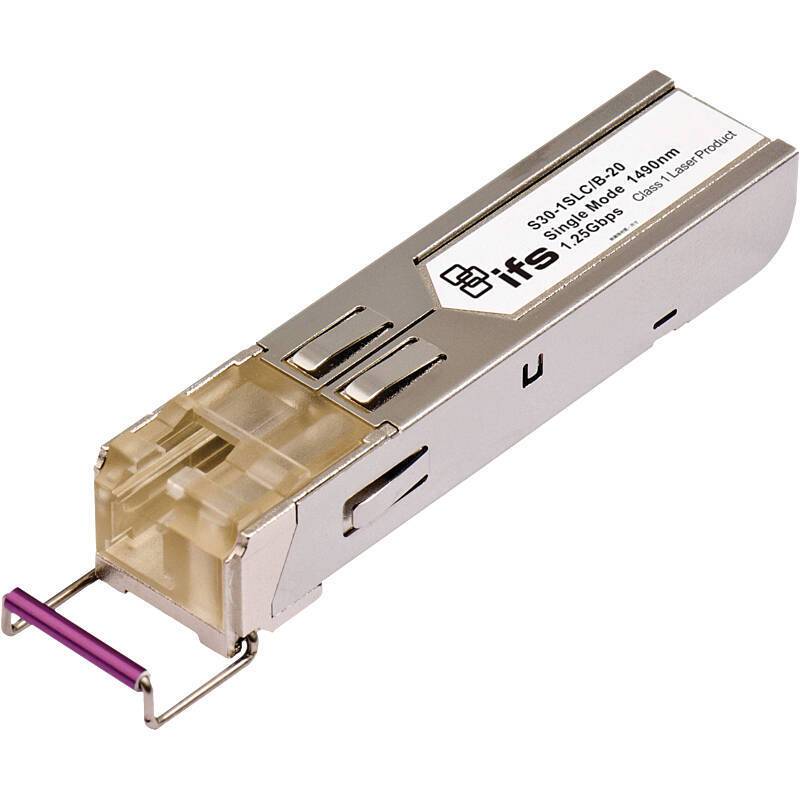 IFS S25-1MLC-B-2 SFP-Port 100Base-FX, Zubehörartikel, Adapter | Anwendung: Videoüberwachung | Farbe: Silber