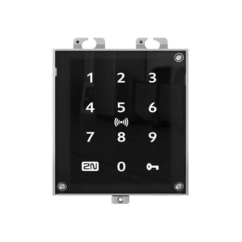 2N Access Unit 2.0 Touch Tastatur, RFID, NFC, Modul, Tastatur, Kartenleser - Modell: 2N Access Unit | Einsatzgebiet:Gew