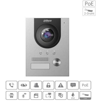 Dahua - VTO2202F-P-S3 - Kamera - Hybrid