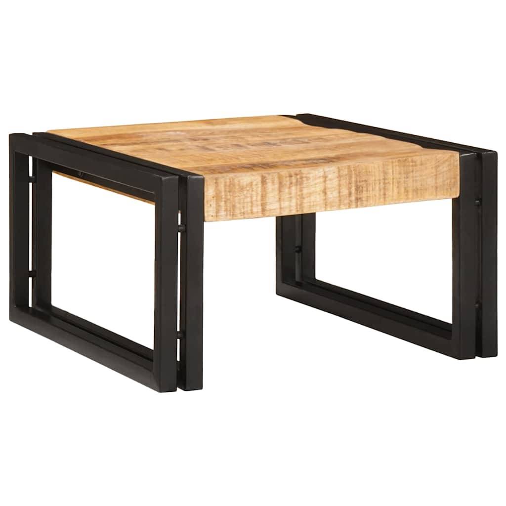 vidaXL Badregal für Braun 40 x 50 x 23 cm Massives rohes Mangoholz