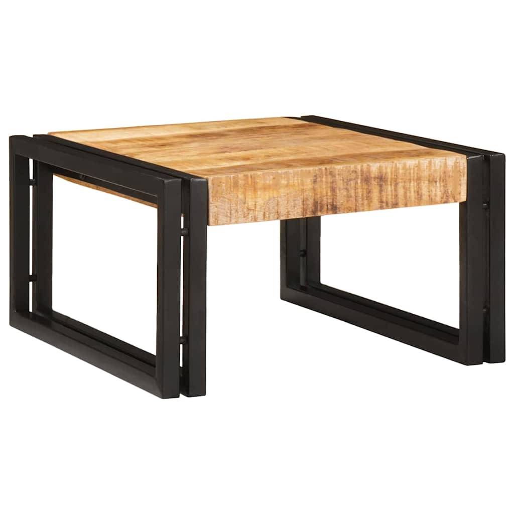 vidaXL Badregal für Braun 40 x 50 x 23 cm Massives rohes Mangoholz