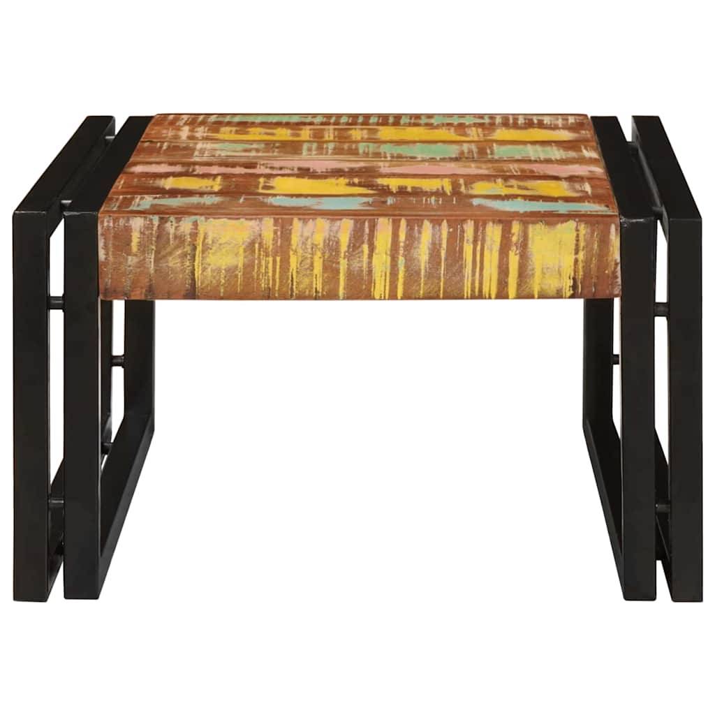 vidaXL Badregal für Mehrfarbig 60 x 50 x 23 cm Massives Altholz