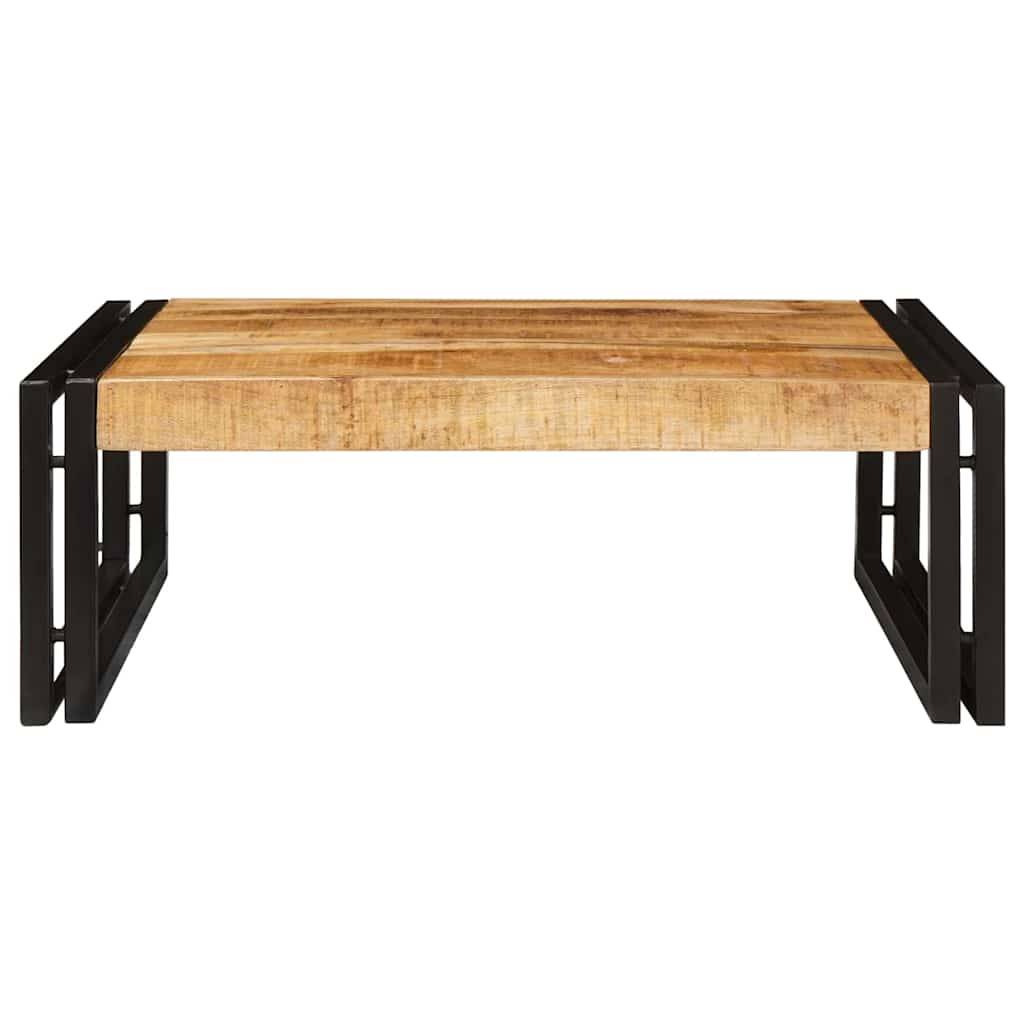 vidaXL Badregal für Braun 65 x 50 x 23 cm Massives rohes Mangoholz