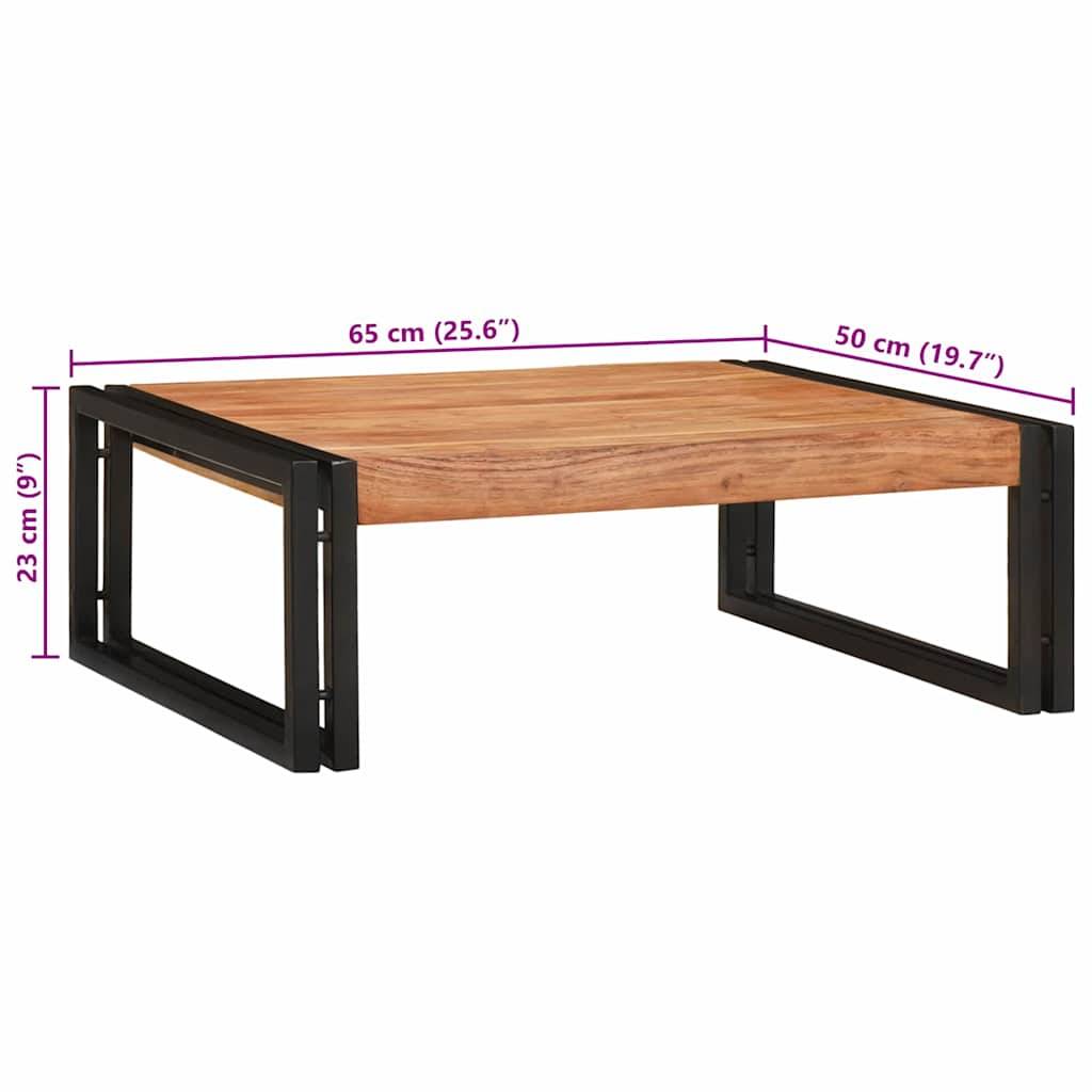 vidaXL Badregal für Braun 65 x 50 x 23 cm Massivholz Akazie