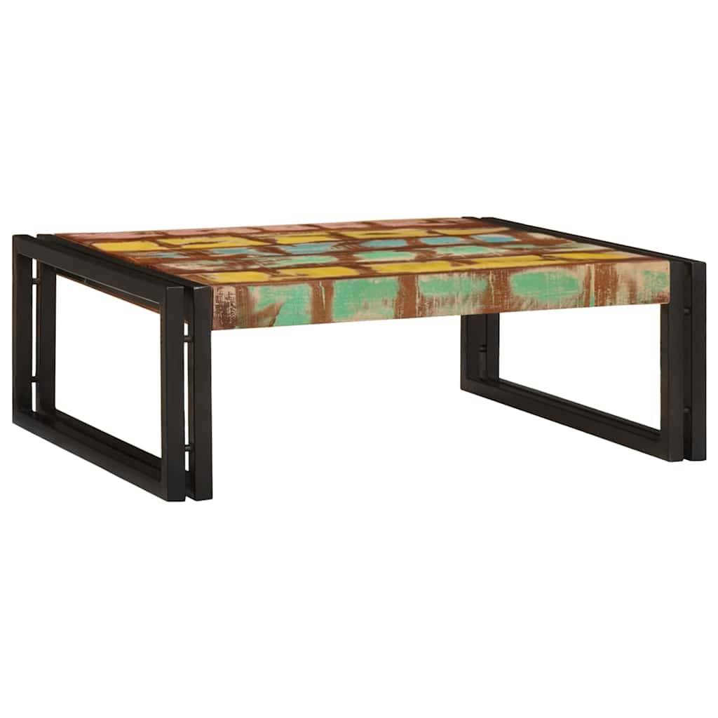 vidaXL Badregal für Mehrfarbig 65 x 50 x 23 cm Massives Altholz