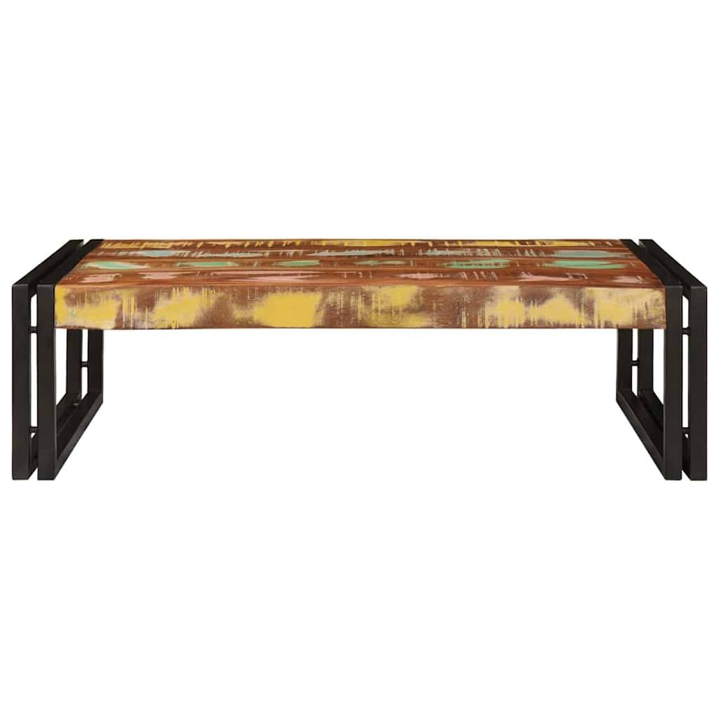 vidaXL Badregal für Mehrfarbig 80 x 50 x 23 cm Massives Altholz