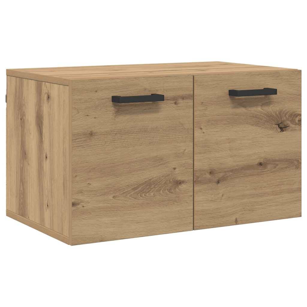 vidaXL Wandschrank Artisan-Eiche 60 x 36,5 x 35 cm Holzwerkstoff