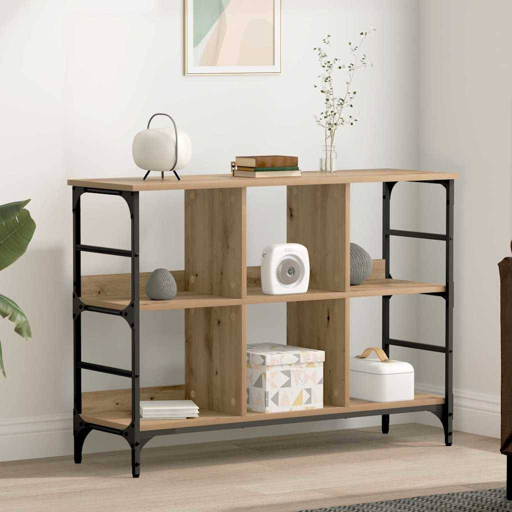vidaXL Sideboard Artisan-Eiche 102 x 32 x 73,5 cm