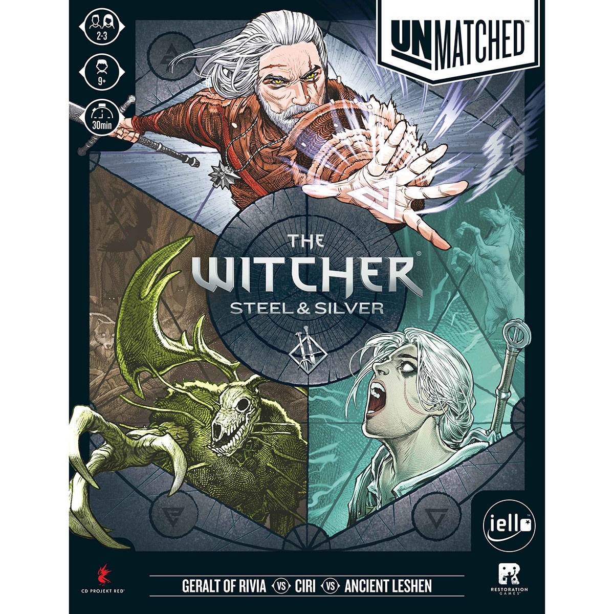 Restoration Games Unmatched: The Witcher - Steel & Silver (EN) - Fantasy Game