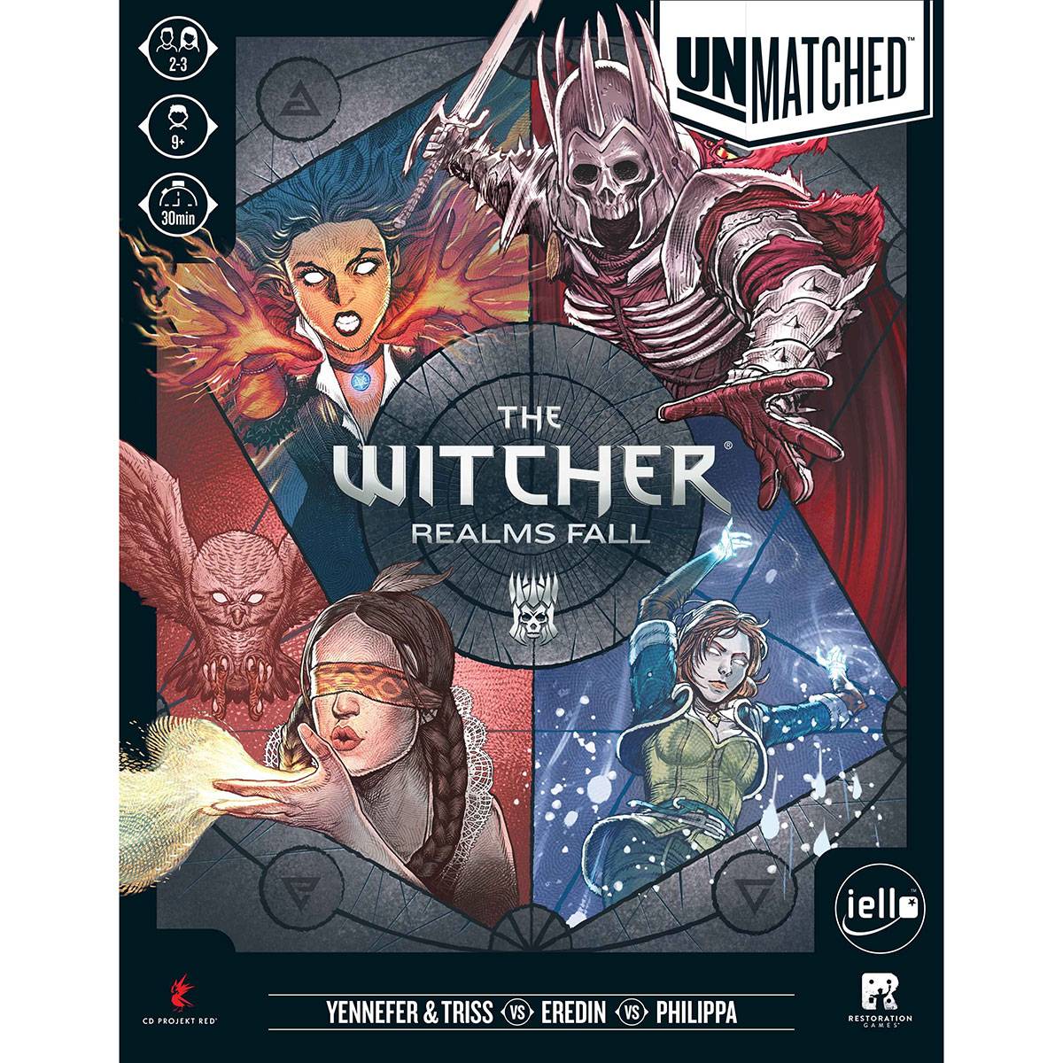 Restoration Games Unmatched: The Witcher - Realms Fall (EN) - Fantasy Game (+)