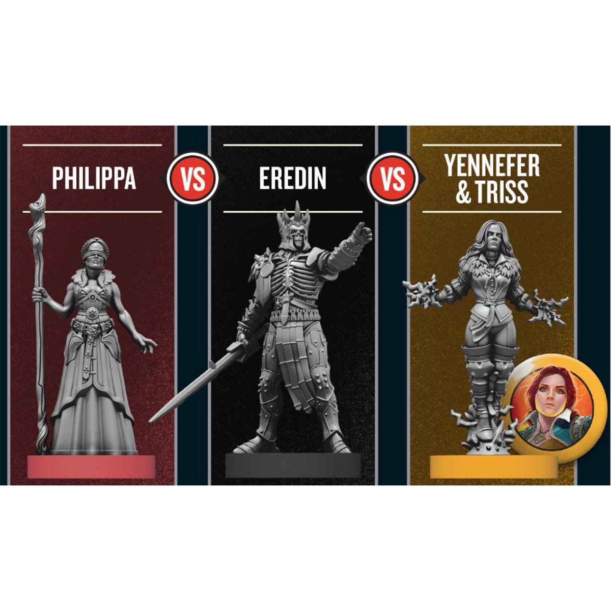 Restoration Games Unmatched: The Witcher - Realms Fall (EN) - Fantasy Game (+)