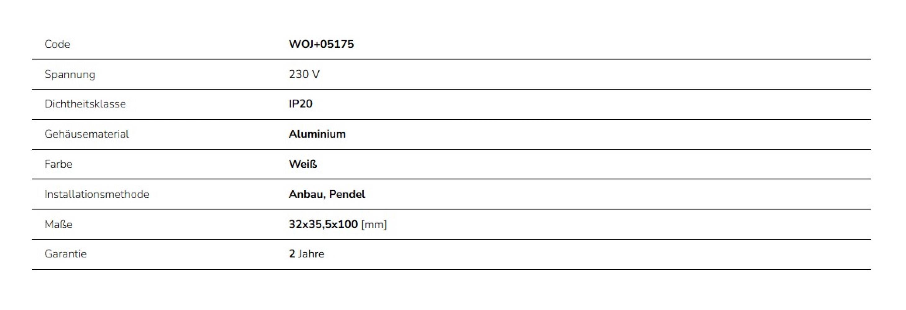 Spectrum LED SPS 2 3-Phasen Stromschiene Einspeisung IP20 weiß Mitte