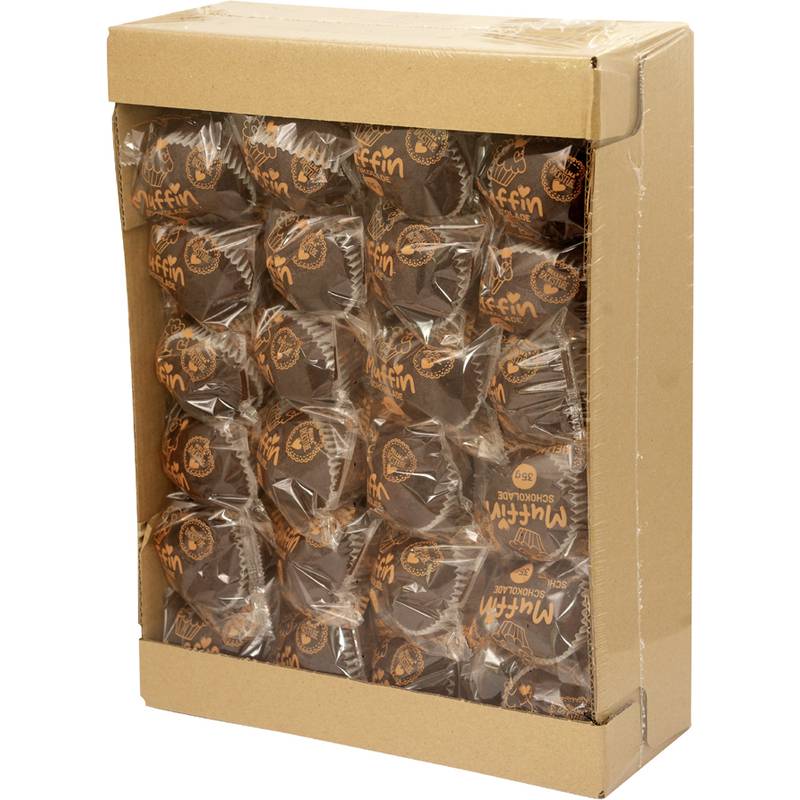 HELLMA Muffins Schokolade, 48er Karton