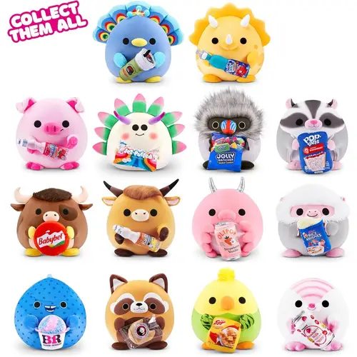 ZURU 77690D - Snackles Sugar Glider Marco mit Pop Tarts, Serie 3 - Kuscheltier (20 cm) ZURU 77690D - Snackles Sugar Glider Marco mit Pop Tarts, Serie 3 - Kuscheltier (20 cm)