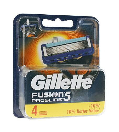 Gillette Fusion Proglide Nachfüllung 4 Einheiten