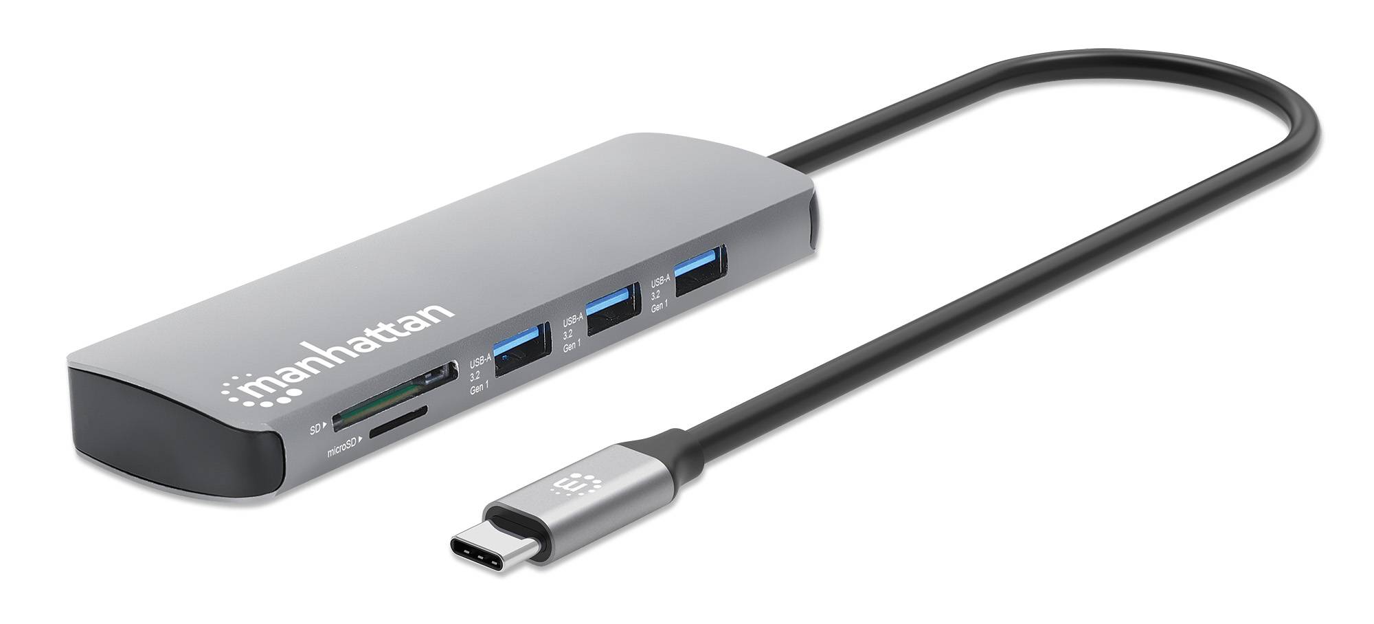 Manhattan Dockingstation - USB-C 3.2 Gen 1
