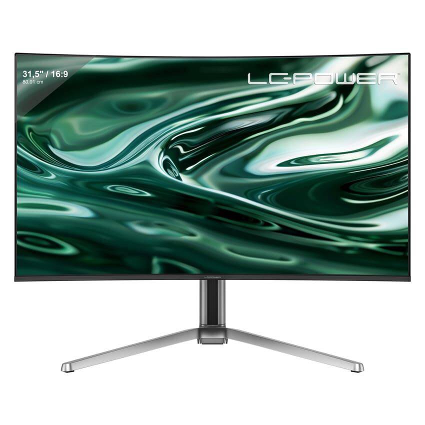 LC Power Curved Gaming-Monitor LC-M32UCO QD-OLED/AR-Display 80 cm (31,5"")