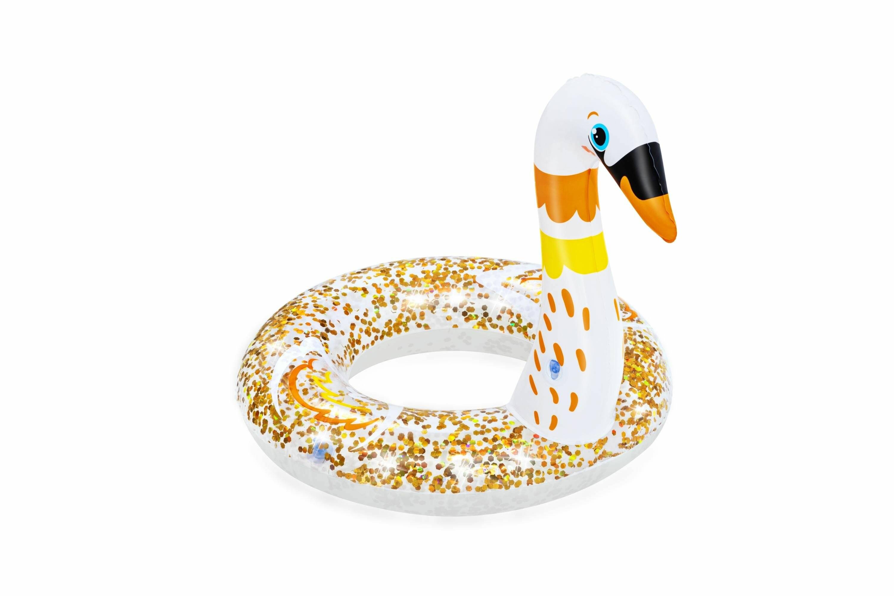 Aufblasbarer Ring mit Flamingo, Schwan, Durchmesser 61cm