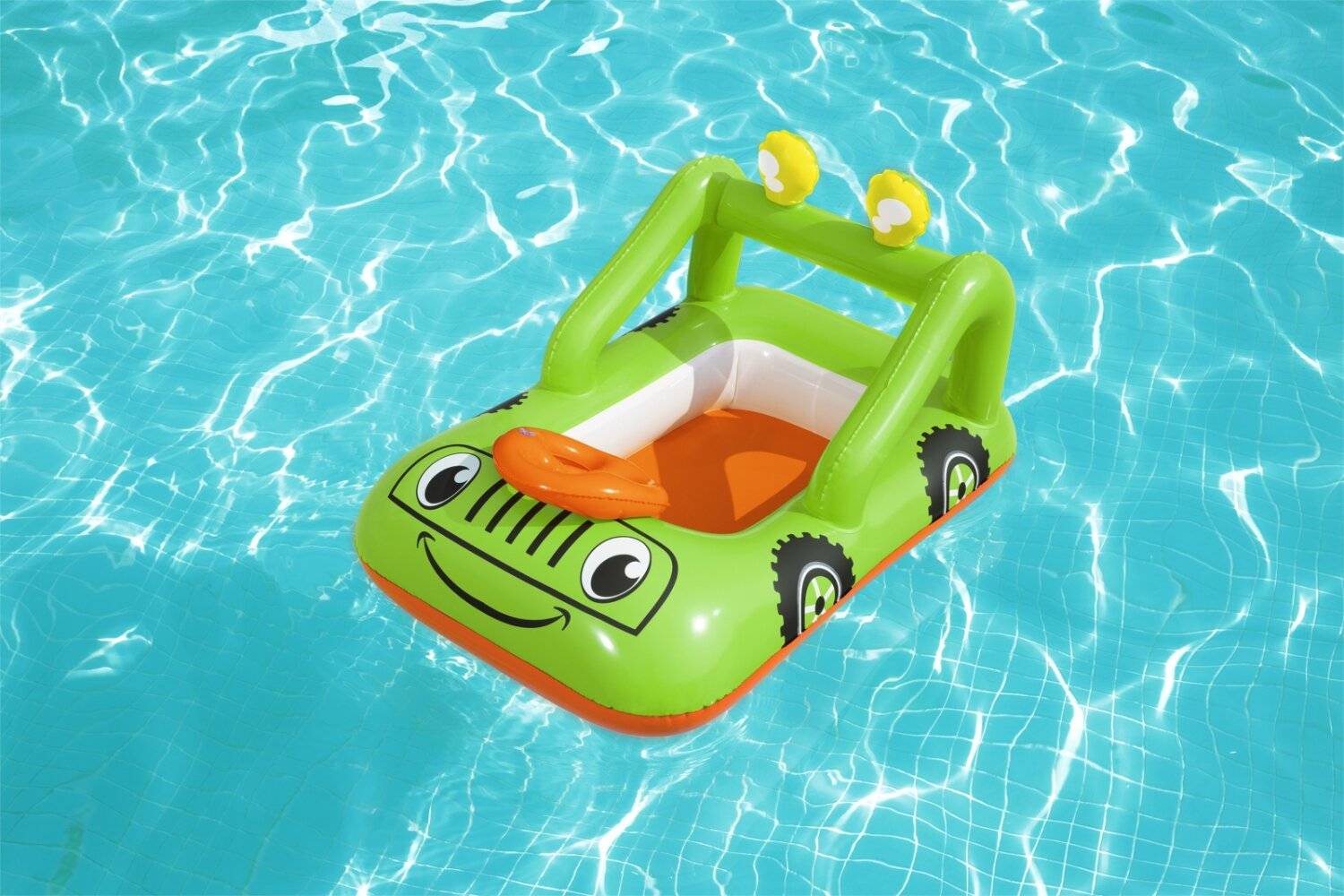 Bestway 34169 ÅÃ³dka SamochÃ³d do pÅywania 92cm x 61cm