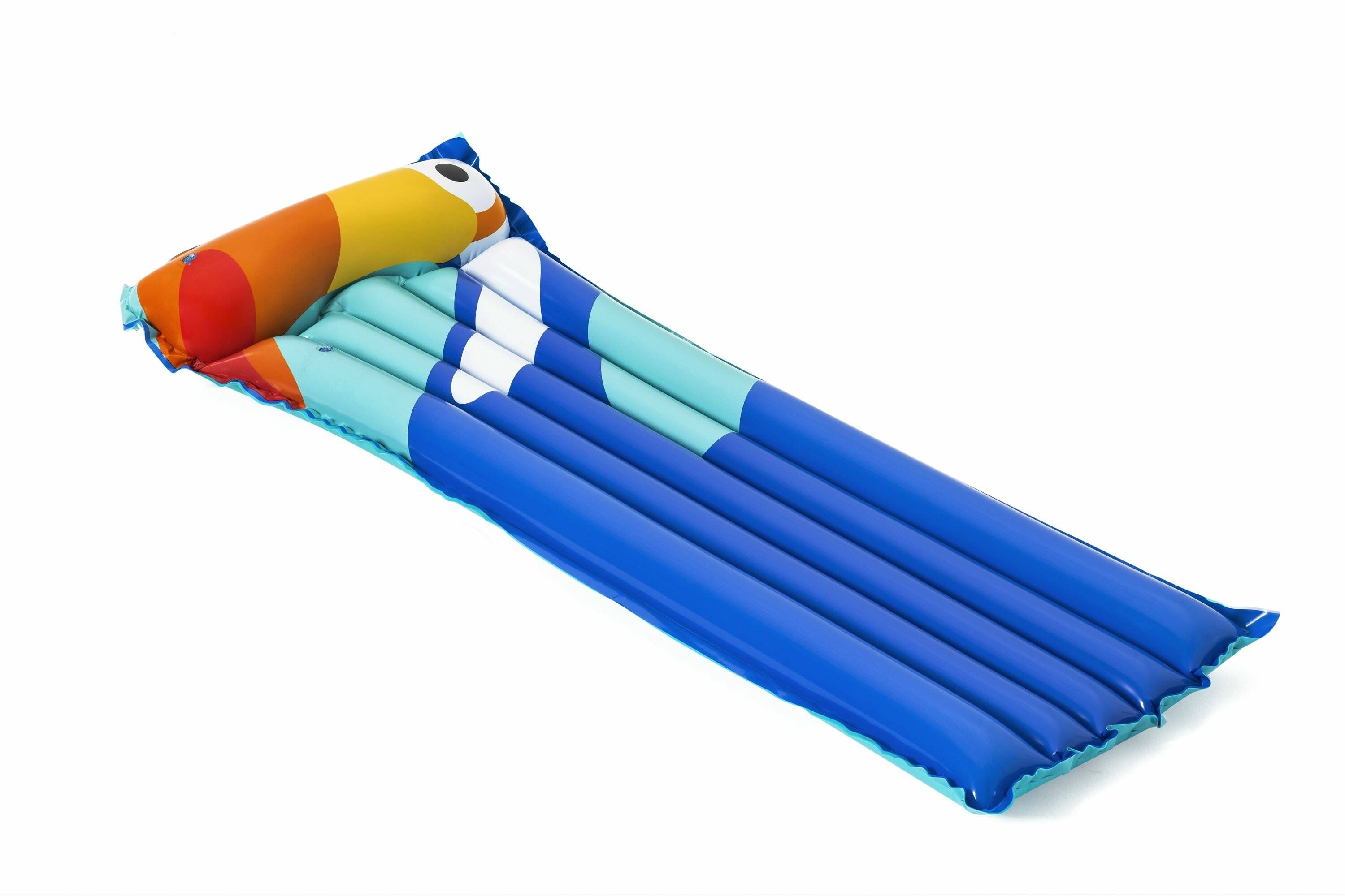 Bestway 44021 Materac do pÅywania Ptak tropikalny Niebieski 1,83m x 76cm