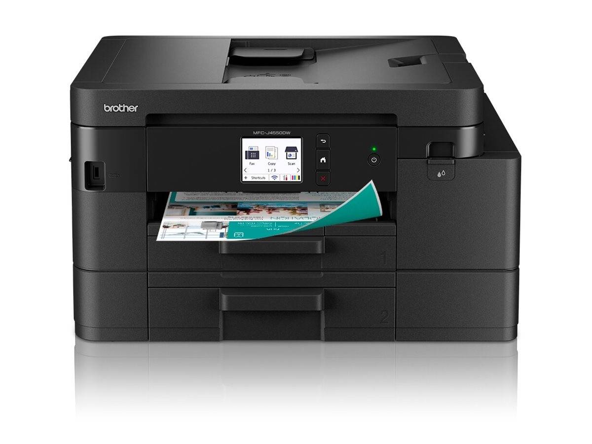 brother MFC-J4550DW 4 in 1 Tintenstrahl-Multifunktionsdrucker schwarz, brother EcoPro Ready