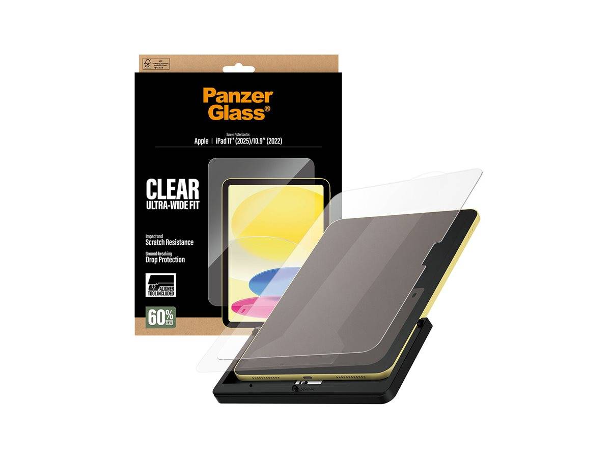 PanzerGlass Bildschirmschutz für Tablet - ultraweite Passform, mit