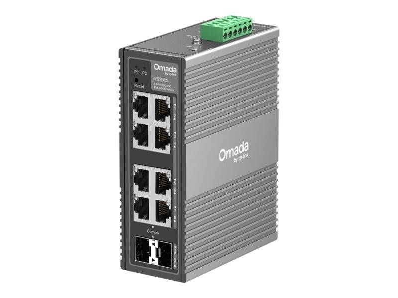 TP-Link Omada Switch 8x Gb Industrial IES208G