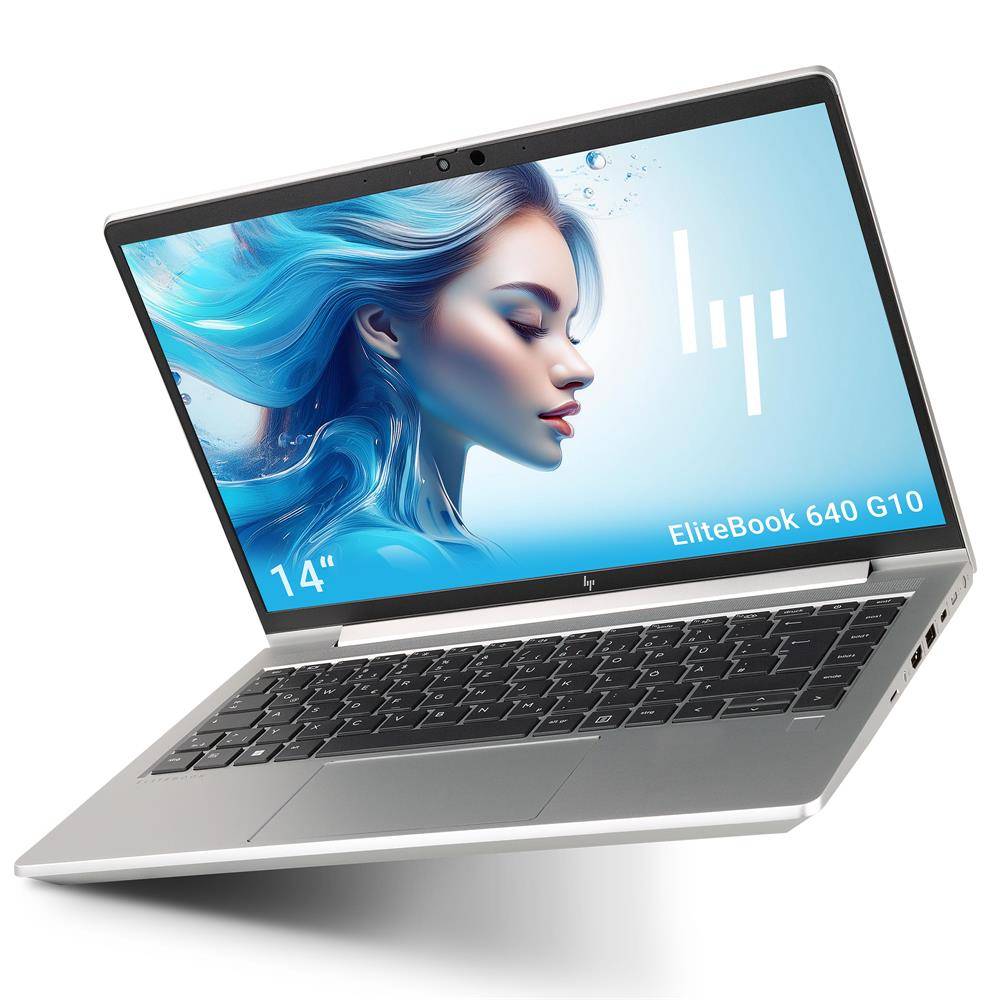 HP EliteBook 640 G10 (Refurbished) 35,6cm (14") Notebook (i5 1345U, 32GB, 512GB SSD NVMe, IR-CAM, FP, FULL HD) W11