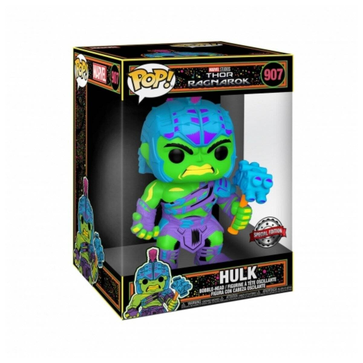 Actionfiguren Funko JUMBO MARVEL BLACK LIGHT HULK GLADIAD