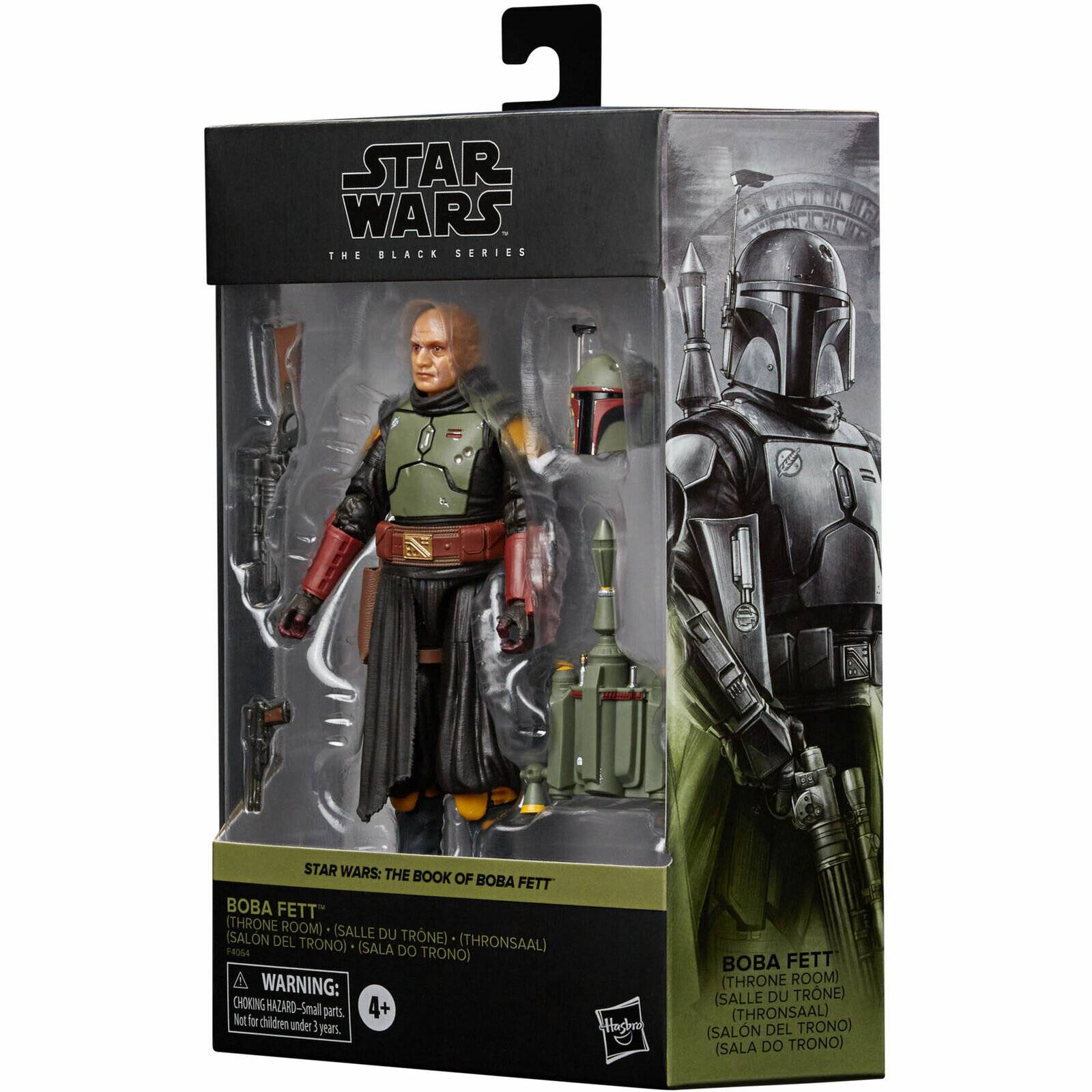 Hasbro Star Wars Schwarze Serie Boba Fett Thronraum 15cm