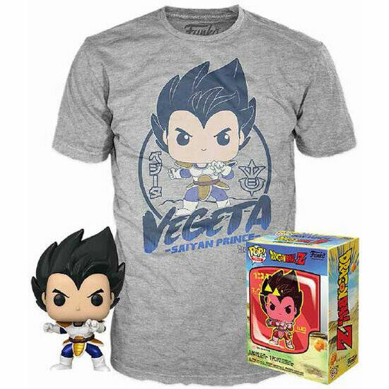 Set POP Figur & Tee Dragon Ball Z Vegeta