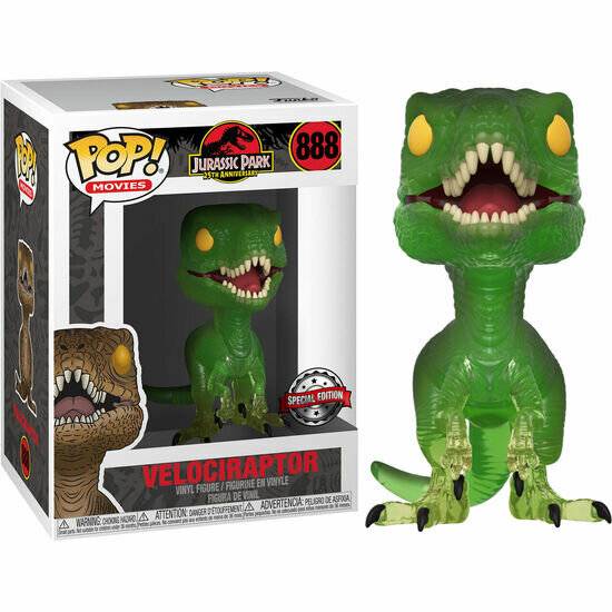 Set Figur POP & Tee Jurassic Park Velociraptor Exklusiv