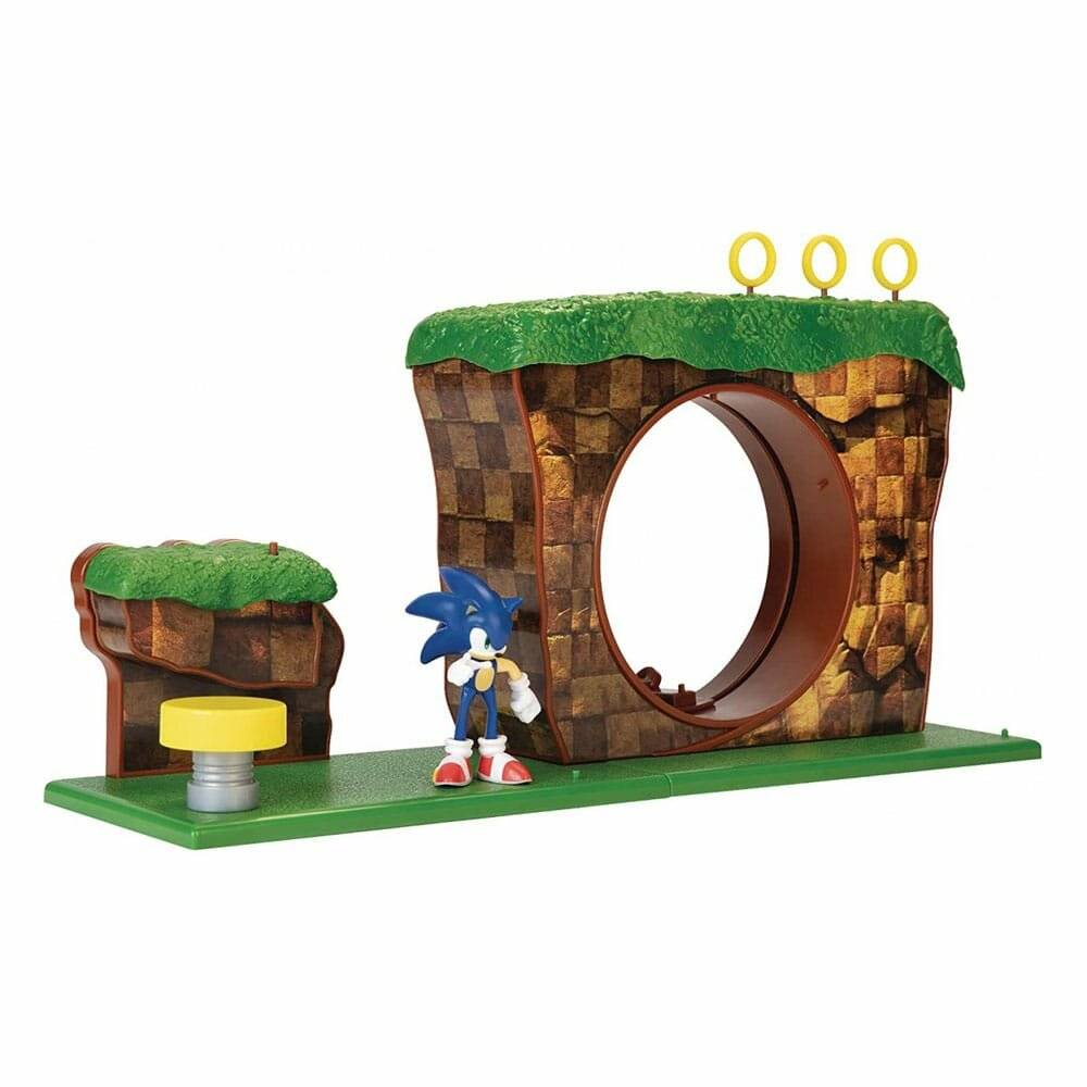 Sonic The Hedgehog Green Hill Zone Spielset