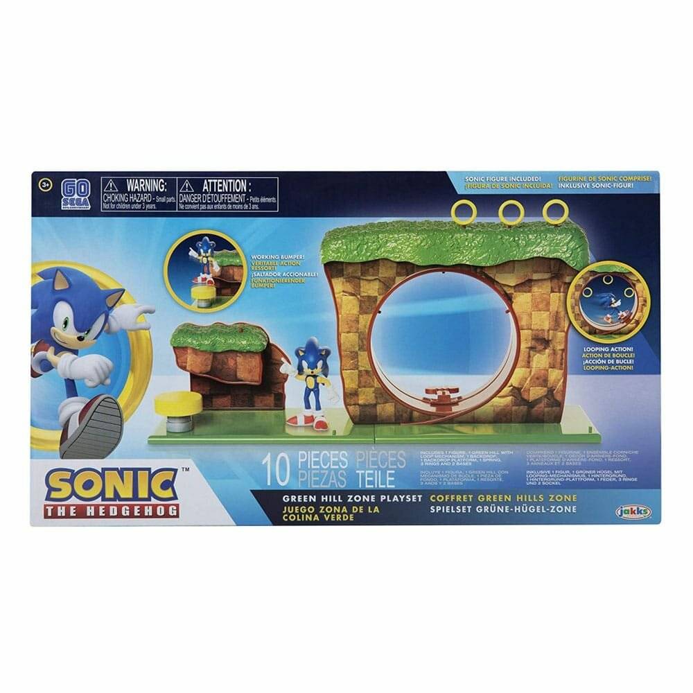 Sonic The Hedgehog Green Hill Zone Spielset